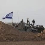 Israel Forces enclosing Gaza