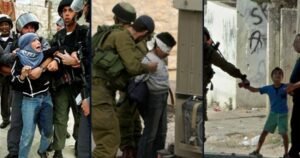 Gaza reports of children getting detained by IDF