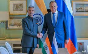 S Jaishankar and Sergey Lavrov