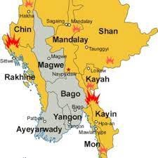 Myanmar Map