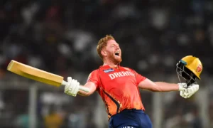 Jonny Bairstow, played a sensational unbeaten innings, scoring 108* off just 48 balls.