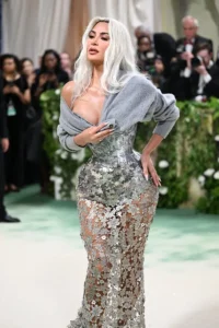 Kim Kardashian Stuns Met Gala in Corset That Leaves Little Room to Breathe